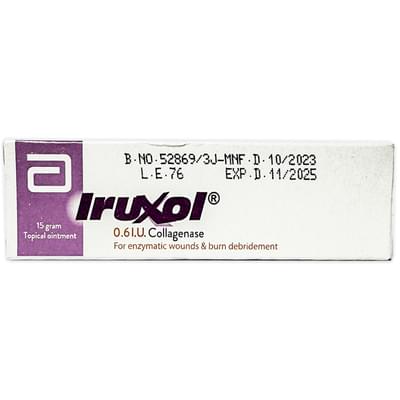 Ируксол мазь д/наруж. прим. по 15 г (туба)