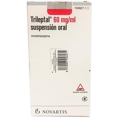 Трилептал суспензія орал. 60 мг/г по 250 мл (флакон)