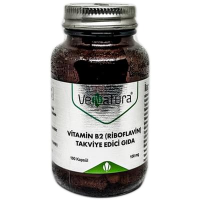 Вітамін B2 Vefa капсули по 100 мг №100 (банка)