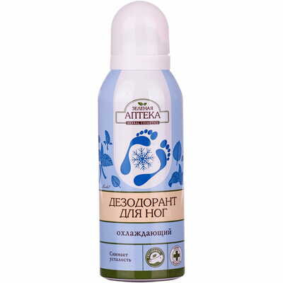 Дезодорант Зеленая Аптека для ног охлаждающий 150 мл