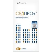 Канабідіол СБДПРО+ капсули по 25 мг №60 (флакон)