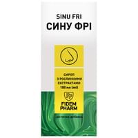 Купити Сину Фрі Фідем Фарм сироп по 100 мл (флакон) Сину Фрі Фідем Фарм сироп по 100 мл (флакон)