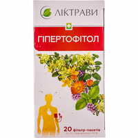Фіточай Гіпертофітол по 1,5 г №20 (фільтр-пакети)