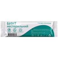 Купити Бинт марлевий Профі Фарм нестерильний 7 м х 14 см Бинт марлевий Профі Фарм нестерильний 7 м х 14 см