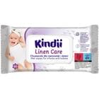 Салфетки влажные детские Kindii Linen Care с клапаном 50 шт.