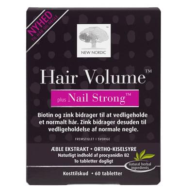 New Nordic Hair Volume plus Nail Strong Комплекс для волос и ногтей таблетки №60