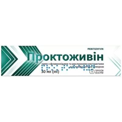 Проктоживін Профі Фарм крем ректальний для профілактики геморою по 30 мл (туба)