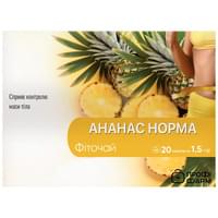 Купить Фиточай Ананас-норма Профи Фарм по 1,5 г №20 (фильтр-пакеты) Фиточай Ананас-норма Профи Фарм по 1,5 г №20 (фильтр-пакеты)
