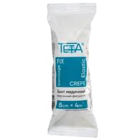 Бинт еластичний Teta фіксуючий 8 см х 4 м 26 г/м2