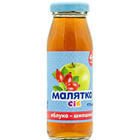 Сік фруктовий дитячий Малятко Яблуко та шипшина 175 мл