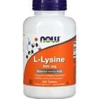 Now L-лизин таблетки по 500 мг №250