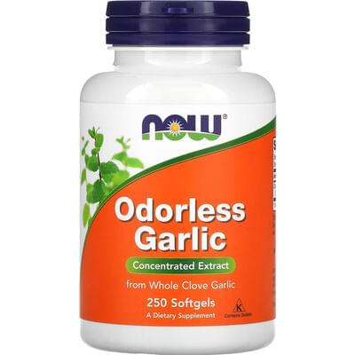 Now Odorless Garlic Чеснок концентрированный экстракт капсулы №250