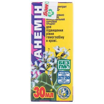 Анемин Экомед фитоконцентрат по 30 мл (флакон)