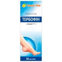 Купити Тербофін Tabula Vita спрей 1% по 30 мл (флакон) Тербофін Tabula Vita спрей 1% по 30 мл (флакон)