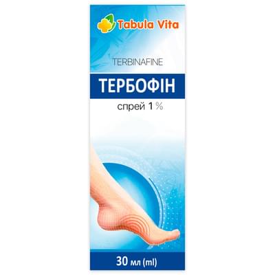Тербофин Tabula Vita спрей 1% по 30 мл (флакон)