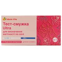Тест-смужка для визначення вагітності Tabula Vita Ultra 10 мМО/мл 1 шт.