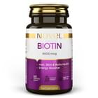 Novel Витамины Biotin 5000 mcg Биотин с тропическим вкусом таблетки жев. №60