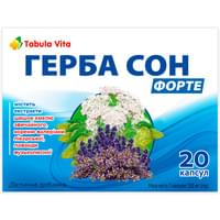 Герба Сон Форте Tabula Vita капсули №20 (блістер)