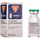 Алвобак порошок д/ин. по 1 г (флакон)