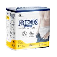 Купити Підгузки для дорослих Friends Premium L Large 90-166 см 10 шт. Підгузки для дорослих Friends Premium L Large 90-166 см 10 шт.