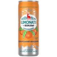 Купить Вода минеральная Боржоми Limonati Мандарин банка 0,33 л Вода минеральная Боржоми Limonati Мандарин банка 0,33 л
