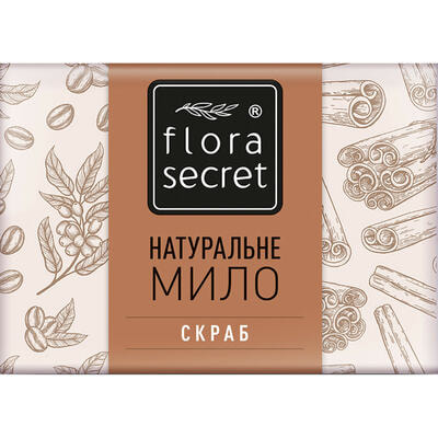 Мило Flora Secret Скраб 75 г