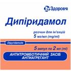 Купить Дипиридамол раствор д/ин. 5 мг/мл по 2 мл №5 (ампулы) Дипиридамол раствор д/ин. 5 мг/мл по 2 мл №5 (ампулы)