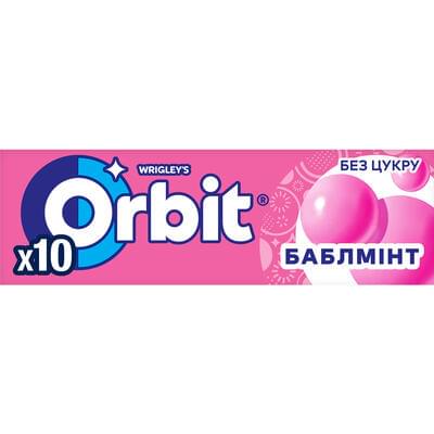 Жевательная резинка Orbit Bubblemint 10 шт.