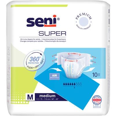 Подгузники для взрослых Seni Super Plus Air Medium 10 шт.