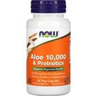 Now Алое вера 10000 та пробіотики капсули №60