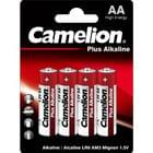 Батарейки Camelion LR06-BP4 Plus Alkaline AA алкалиновые 4 шт.