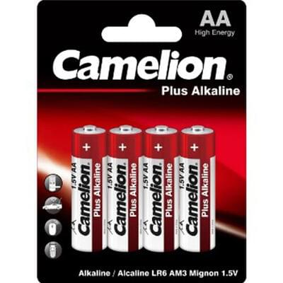 Батарейки Camelion LR06-BP4 Plus Alkaline AA алкалиновые 4 шт.