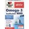 Доппельгерц Актив Омега-3 с рыбьим жиром и витамином Е капсулы №80 (4 блистера х 20 таблеток) - фото 1