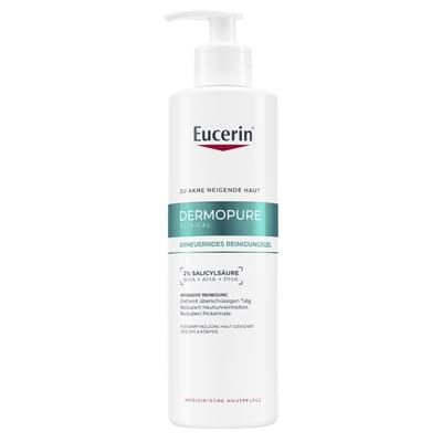 Гель для лица и тела Eucerin DermoPure очищающий тройного действия для проблемной кожи 400 мл