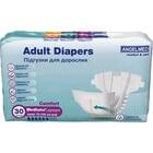 Подгузники для взрослых Angelmed Comfort размер М 75-125 см 30 шт.