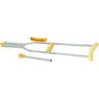 Костыль Nova В7201АВ NOVA подмышечный алюминиевый высотой 112-132 см