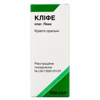 Клифе Спаг. Пека капли орал. по 30 мл (флакон)