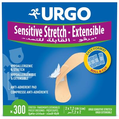 Пластир медичний Urgo Еластичний з антисептиком 20 мм х 72 мм 300 шт.