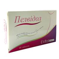 Пелвидол таблетки №20 (2 блистера х 10 таблеток)