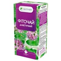 Фіточай Діабетичний Лектрави по 1,5 г №20 (фільтр-пакети)