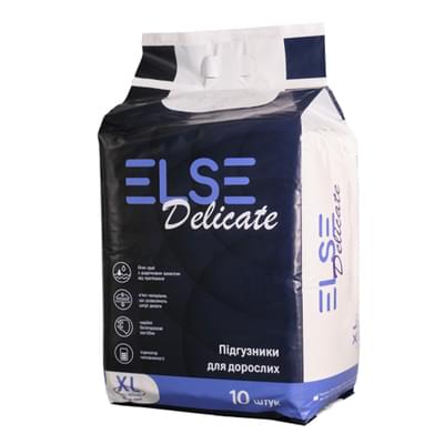 Подгузники для взрослых Else Delicate размер XL 10 шт.