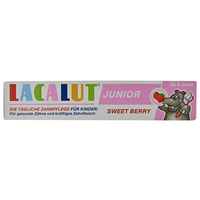 Зубная паста детская Lacalut Junior Сладкая ягода 75 мл