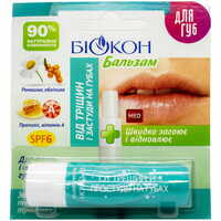 Бальзам для губ Биокон от трещин и простуд SPF6 4,6 г