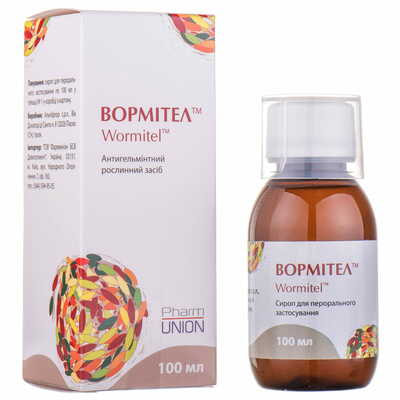 Вормітел сироп по 100 мл (флакон)