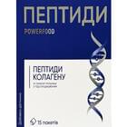 Пептиди колагену Powerfood зі смаком полуниці з підсолоджувачем порошок №15 (пакети)