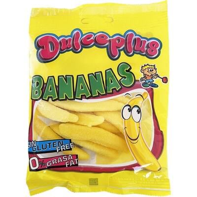 Конфеты жевательные Dulceplus Бананы (без глютена) 100 г
