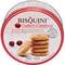 Печенье Bisquin мюсли с клюквой банка 150 г