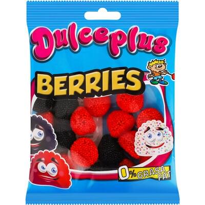 Цукерки жувальні Dulceplus Дикі ягоди (без глютену) 100 г