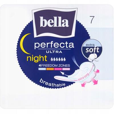 Прокладки гігієнічні Bella Perfecta Ultra Night Soft 7 шт.