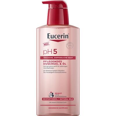 Гель для обличчя та тіла Eucerin рН5 делікатний з живильними маслами для чутливої ​​шкіри 400 мл